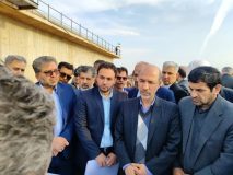 وزیر نیرو از تصفیه‌خانه فاضلاب آبادان دیدن کرد